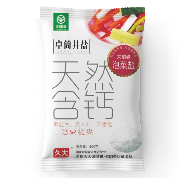 卓筒井盐天然含钙泡菜盐未加碘